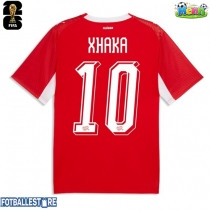 Sveits Granit Xhaka #10 Hjemmedrakt VM 2026 Kortermet